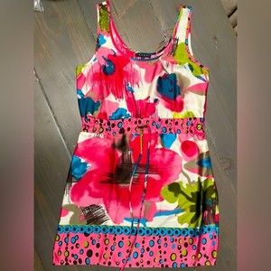 Woman’s multicolored Glam dress size large